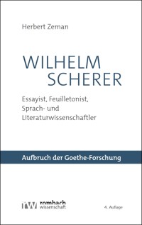Wilhelm Scherer - Herbert Zeman - E-Book