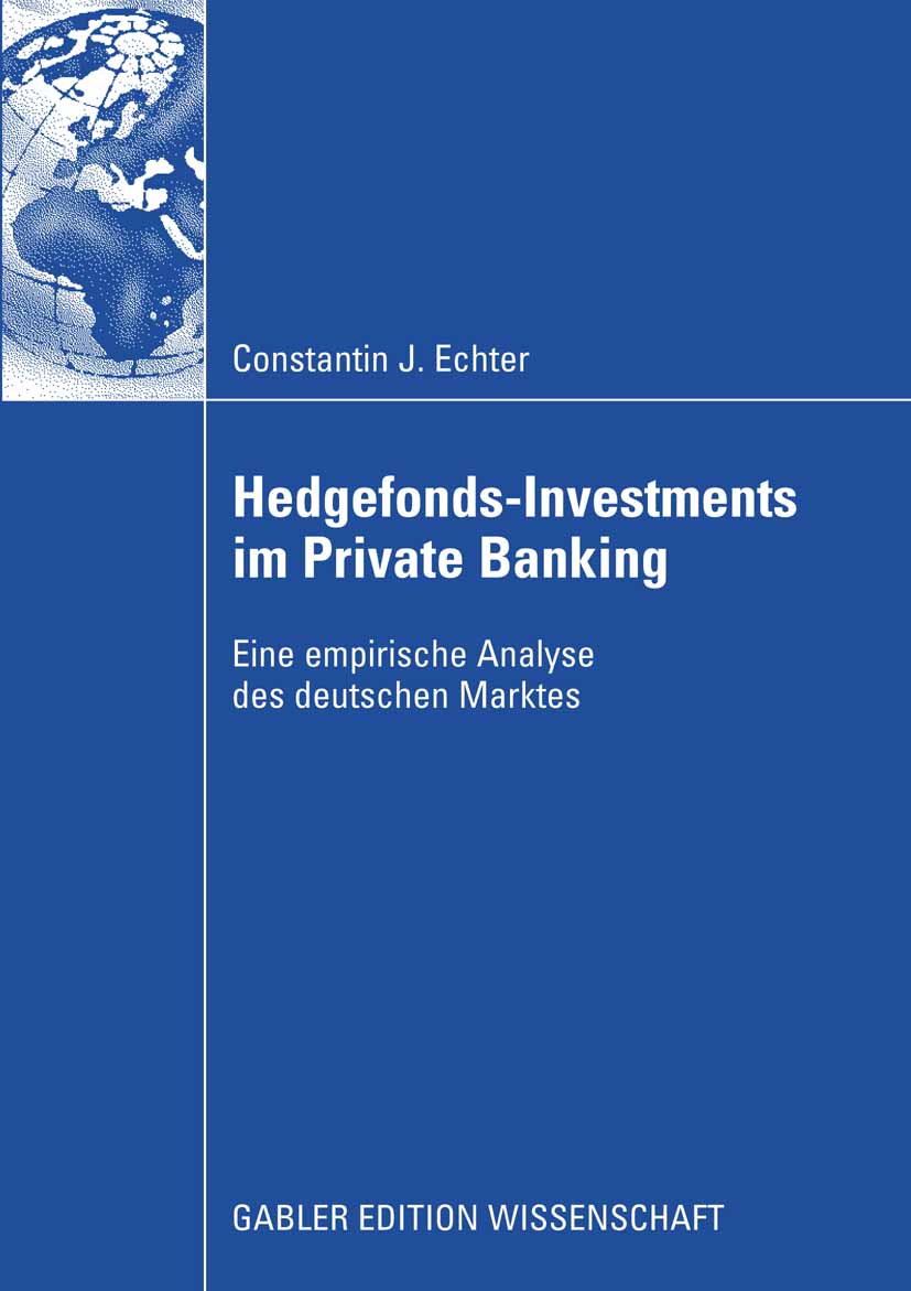Hedgefonds-Investments im Private Banking - Constantin Echter - E-Book