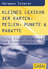 Kleines Lexikon der Karten, Meilen, Punkte & Rabatte - Hermann  Scherer - E-Book