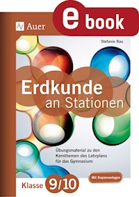 Erdkunde an Stationen 9-10 Gymnasium - Stefanie Rau - E-Book