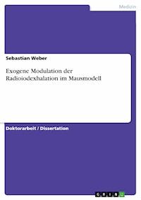 Exogene Modulation der Radioiodexhalation im Mausmodell - Sebastian Weber - E-Book