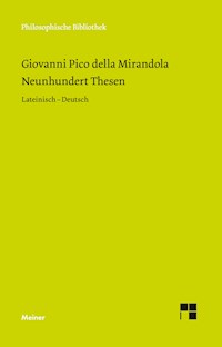 Neunhundert Thesen - Giovanni Pico della Mirandola - E-Book