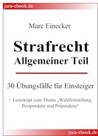 Strafrecht Allgemeiner Teil - Marc Einecker - E-Book