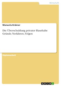 Die Überschuldung privater Haushalte Gründe, Verfahren, Folgen - Manuela Krämer - E-Book