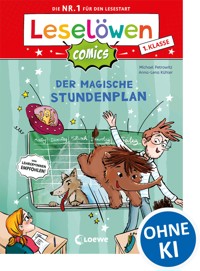 Leselöwen Comics 1. Klasse - Der magische Stundenplan - Michael Petrowitz - E-Book