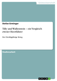 Tilly und Wallenstein – ein Vergleich zweier Heerführer - Stefan Erminger - E-Book