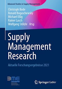 Supply Management Research -  - E-Book