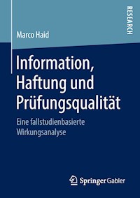 Information, Haftung und Prüfungsqualität - Marco Haid - E-Book