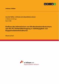 Einfluss der Störemission von Kfz-Bordnetzverbrauchern auf die PLC-Datenübertragung in Abhängigkeit von Koppelnetzwerkstrukturen - Andreas Döbber - E-Book
