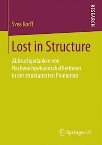 Lost in Structure - Svea Korff - E-Book