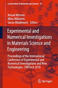 Experimental and Numerical Investigations in Materials Science and Engineering - - E-Book