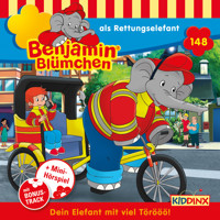 Benjamin Blümchen, Folge 148: Benjamin als Rettungselefant - Vincent Andreas - Hörbuch