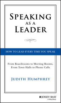 Speaking As a Leader - Judith Humphrey - E-Book