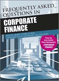 Frequently Asked Questions in Corporate Finance - Pascal Quiry - E-Book