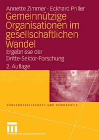 Gemeinnützige Organisationen im gesellschaftlichen Wandel - Annette Zimmer - E-Book
