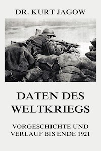 Daten des Weltkriegs - Vorgeschichte und Verlauf bis Ende 1921 - Dr. Kurt Jagow - E-Book