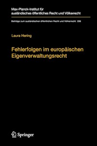 Fehlerfolgen im europäischen Eigenverwaltungsrecht - Laura Hering - E-Book