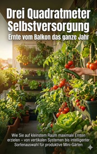 Drei Quadratmeter Selbstversorgung: Ernte vom Balkon das ganze Jahr - Leon Hartmann - E-Book