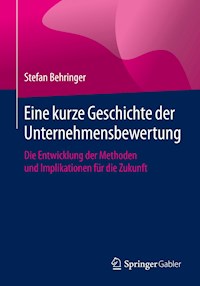 Eine kurze Geschichte der Unternehmensbewertung - Stefan Behringer - E-Book