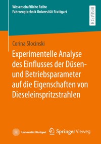 Experimentelle Analyse des Einflusses der Düsen- und Betriebsparameter auf die Eigenschaften von Dieseleinspritzstrahlen - Corina Slocinski - E-Book