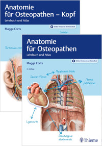Set Anatomie für Osteopathen - Magga Corts - E-Book