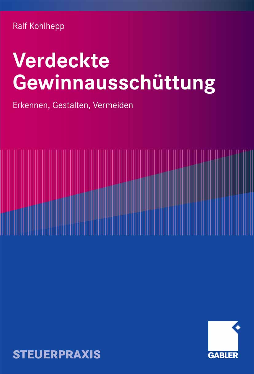 Verdeckte Gewinnausschüttung - Ralf Kohlhepp - E-Book
