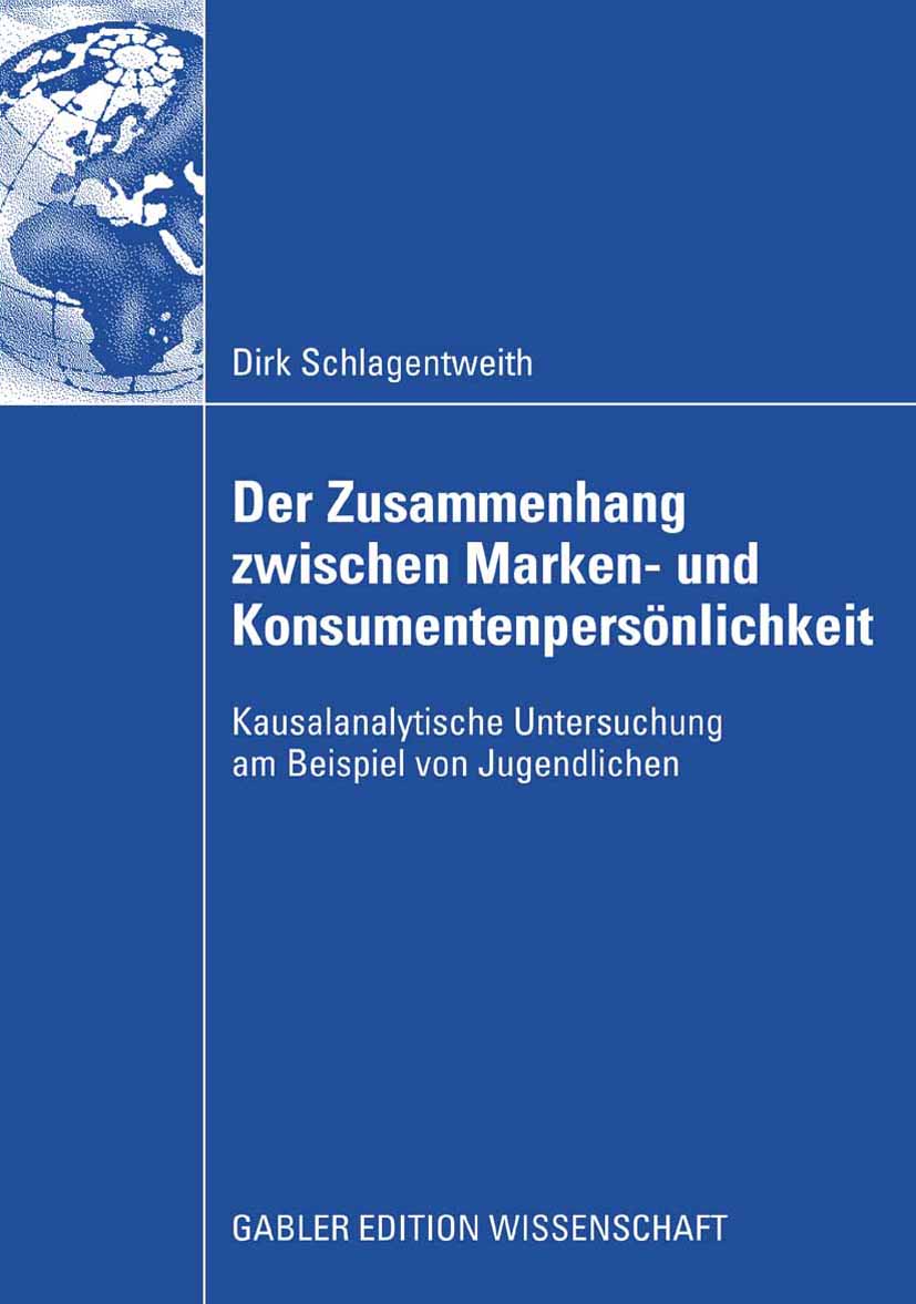 Der Zusammenhang zwischen Marken- und Konsumentenpersönlichkeit - Dirk Schlagentweith - E-Book