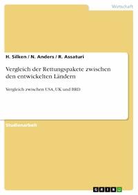 Vergleich der Rettungspakete zwischen den entwickelten Ländern - H. Silken - E-Book