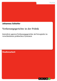 Verfassungsgerichte in der Politik - Johannes Schiefer - E-Book