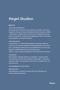 Hegel-Studien Band 16 -  - E-Book