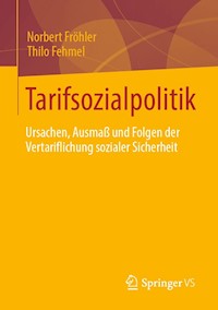 Tarifsozialpolitik - Norbert Fröhler - E-Book