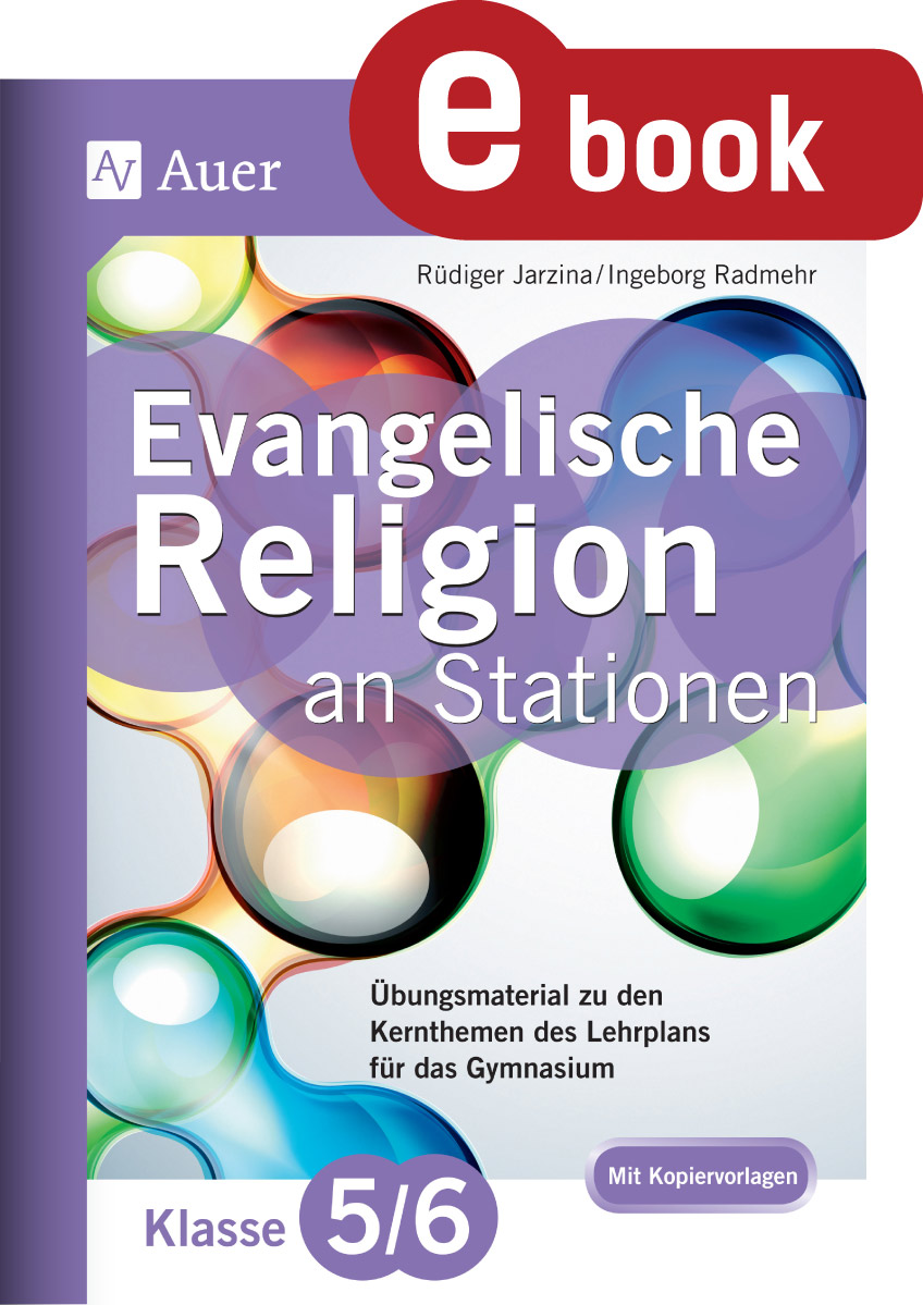 Evangelische Religion an Stationen 5_6 Gymnasium - Rüdiger Jarzina - E-Book