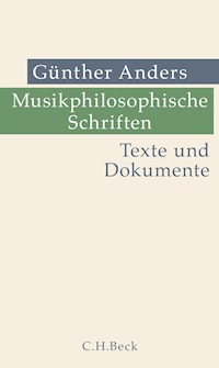 Musikphilosophische Schriften - Günther Anders - E-Book