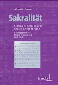 Sakralität - Albrecht Greule - E-Book