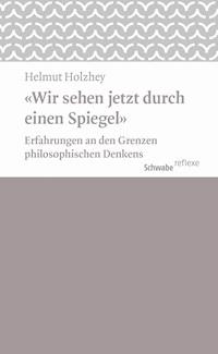 Wir sehen jetzt durch einen Spiegel - Helmut Holzhey - E-Book