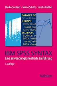 IBM SPSS Syntax - Marko Sarstedt - E-Book