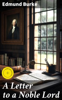 A Letter to a Noble Lord - Edmund Burke - E-Book
