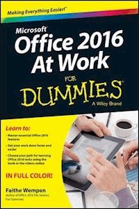 Office 2016 at Work For Dummies - Faithe Wempen - E-Book