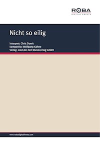 Nicht so eilig - Wolfgang Kähne - E-Book