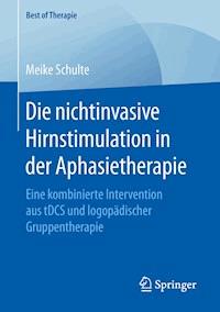 Die nichtinvasive Hirnstimulation in der Aphasietherapie - Meike Schulte - E-Book