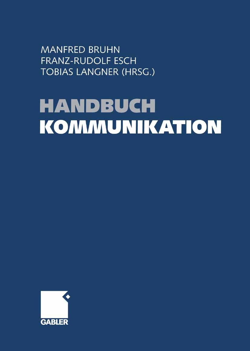 Handbuch Kommunikation -  - E-Book