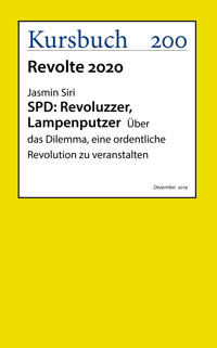 SPD: Revoluzzer, Lampenputzer - Jasmin Siri - E-Book