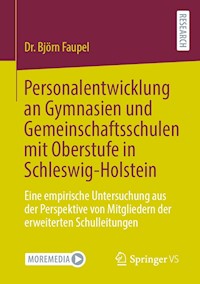 Personalentwicklung an Gymnasien und Gemeinschaftsschulen mit Oberstufe in Schleswig-Holstein - Dr. Björn Faupel - E-Book