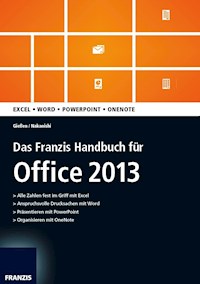 Das Franzis Handbuch für Office 2013 - Saskia Gießen - E-Book
