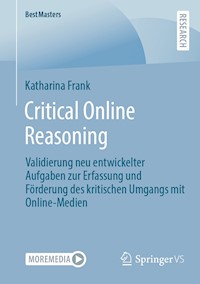 Critical Online Reasoning - Katharina Frank - E-Book