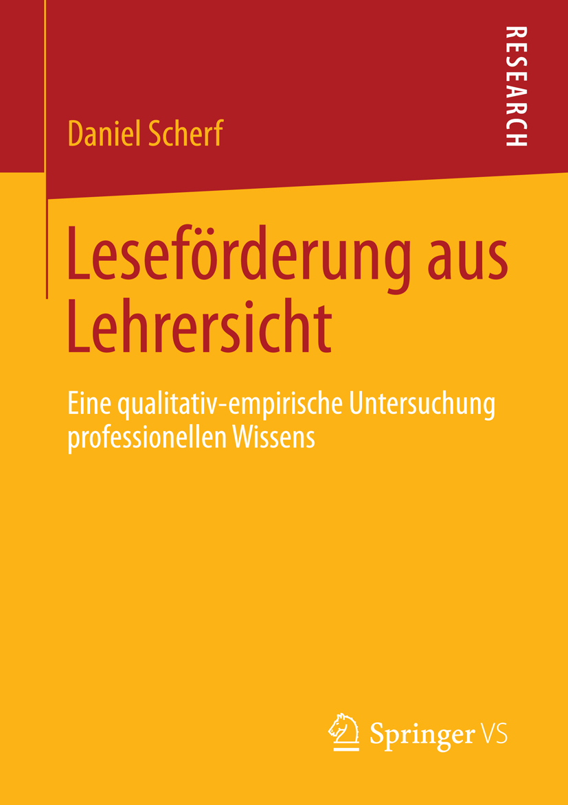 Leseförderung aus Lehrersicht - Daniel Scherf - E-Book