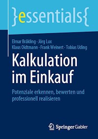 Kalkulation im Einkauf - Elmar Bräkling - E-Book
