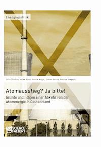 Atomausstieg? Ja bitte! Gründe und Folgen einer Abkehr von der Atomenergie in Deutschland - Julia Steblau - E-Book