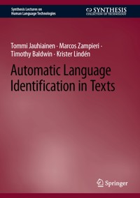Automatic Language Identification in Texts - Tommi Jauhiainen - E-Book