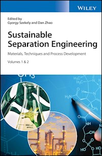 Sustainable Separation Engineering -  - E-Book